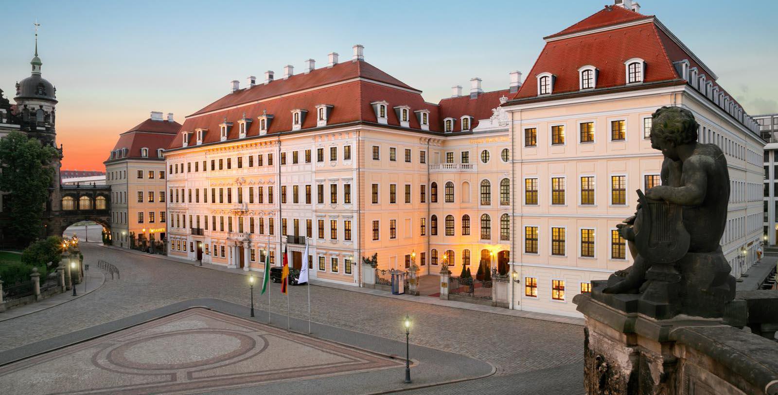 Image of Exterior, Hotel Taschenbergpalais Kempinski Dresden, Germany, 1700s, Member of Historic Hotels Worldwide, Special Offers, Discounted Rates, Families, Romantic Escape, Honeymoons, Anniversaries, Reunions