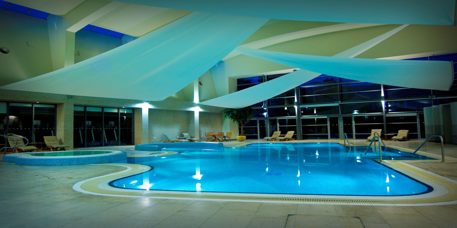 Image of Hotel Spa and Swimming Pool, The K Club, 550, Member of Historic Hotels Worldwide, in Straffan, County Kildare, Ireland, Spa