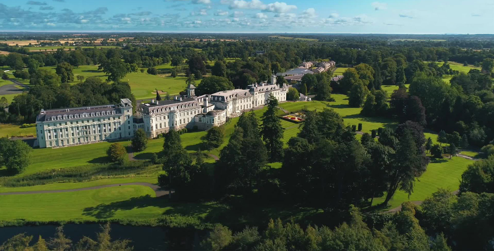 Explore The K Club's formal gardens, featuring many unusual species of trees.