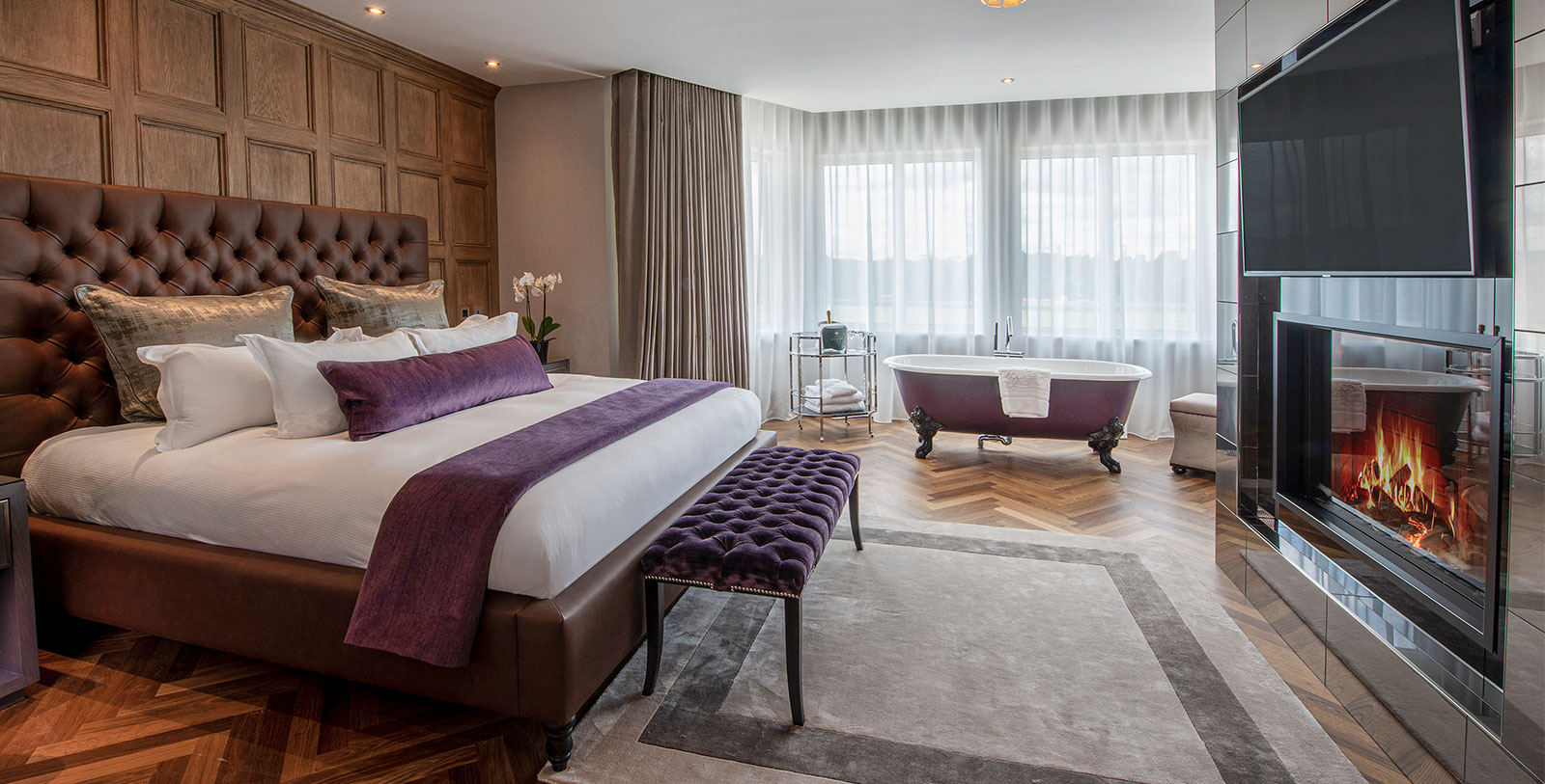 Image of Penthouse Bedroom, Old Course Hotel, Golf Resort & Spa, 15th Century, Member of Historic Hotels Worldwide, in St. Andrews, Scotland, Accommodations