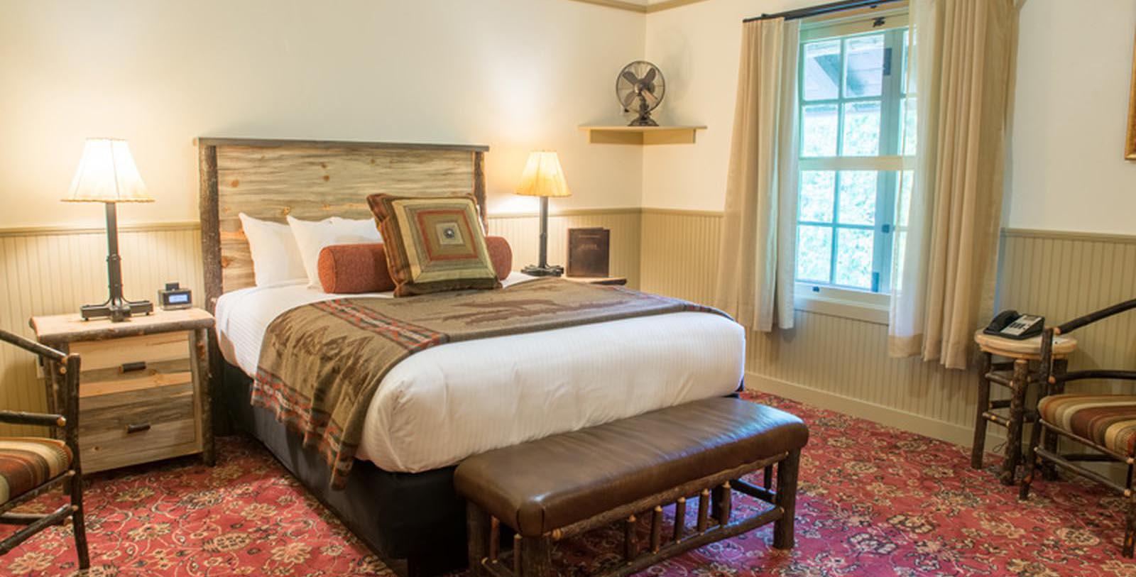 Experience Lake McDonald, horseback riding, rafting, Logan Pass, and the Going-to-the-Sun Road in the surrounding Glacier National Park.