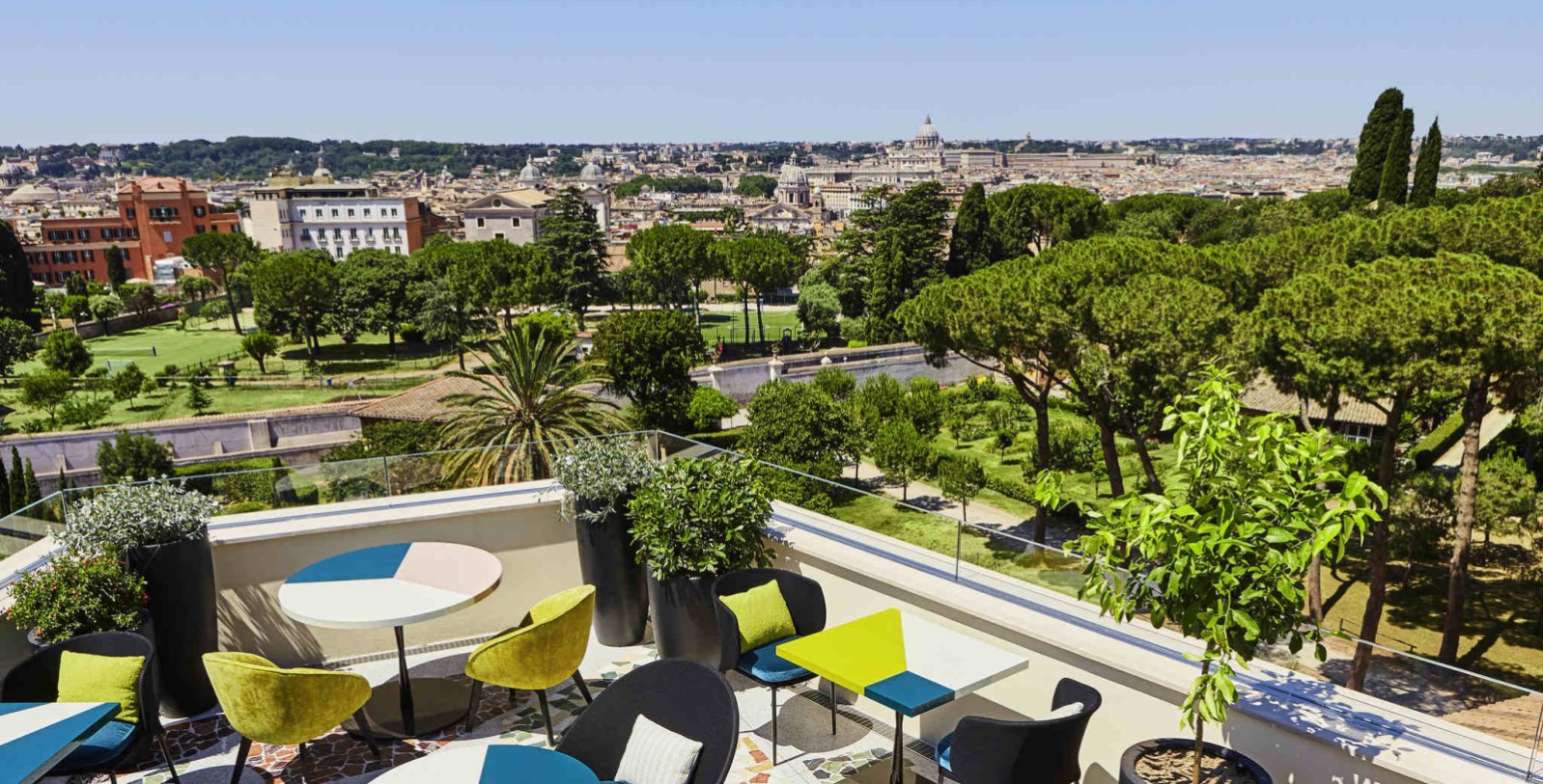 Explore the Terrazza del Pinico and the Borghese Gallery & Museum in Rome's Villa Borghese.