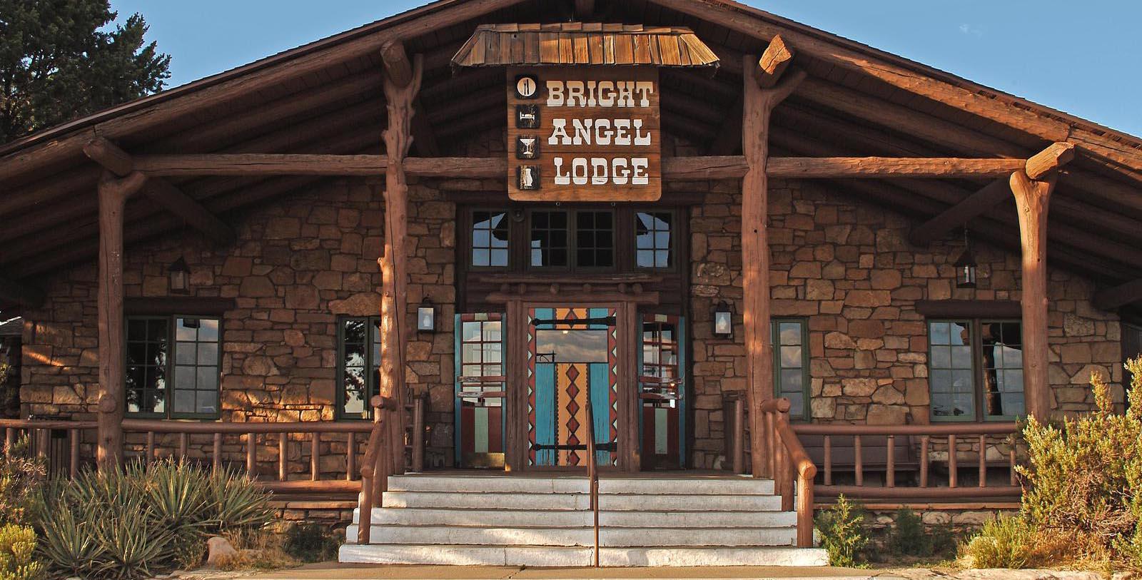 Image of Hotel Exterior at Bright Angel Lodge & Cabins, 1909, Member of Historic Hotels of America, in Grand Canyon, Arizona, Overview