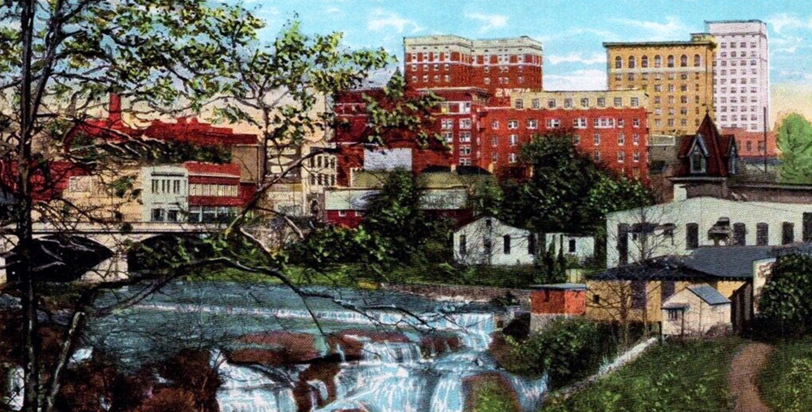 Experience the natural beauty of Falls Park on the Reedy.