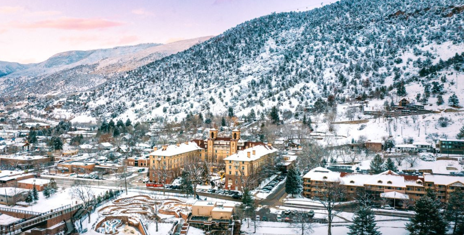 Image of Hanging Lake at the Hotel Colorado, 1893, Member of Historic Hotels of America, Glenwood Springs, Colorado, Explore
