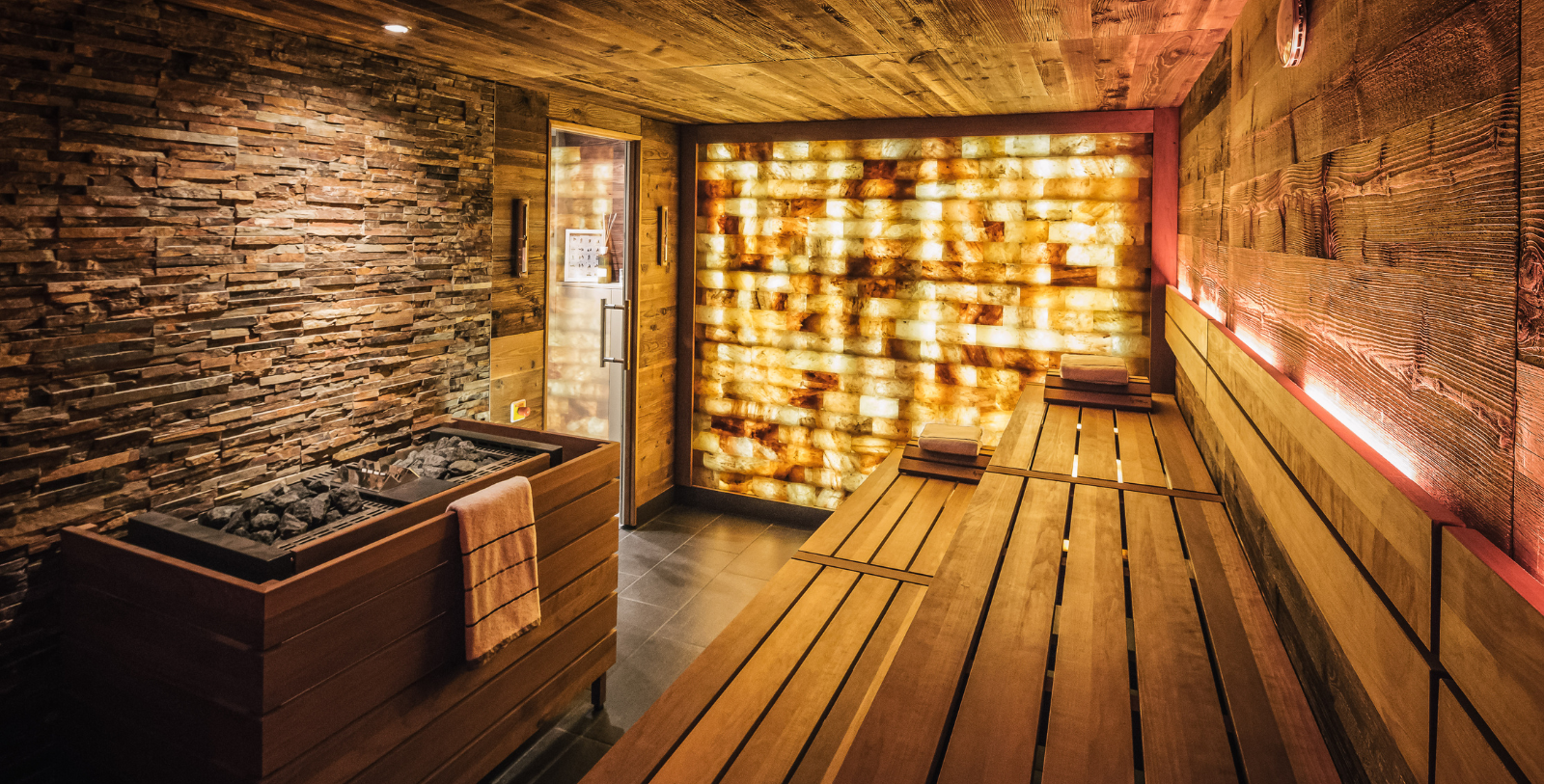 Image of sauna in Vier Jahreszeiten Spa & Fitness Center at Fairmont Hotel Vier Jahreszeiten, 1897, a Member of Historic Hotels Worldwide since 2023 in Hamburg, Germany