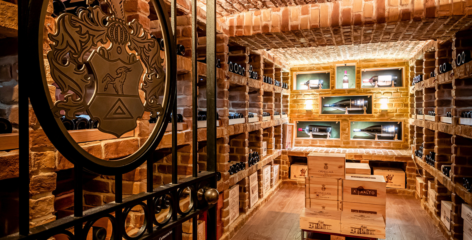 Image of wine cellar at Fairmont Hotel Vier Jahreszeiten, 1897, a Member of Historic Hotels Worldwide since 2023 in Hamburg, Germany