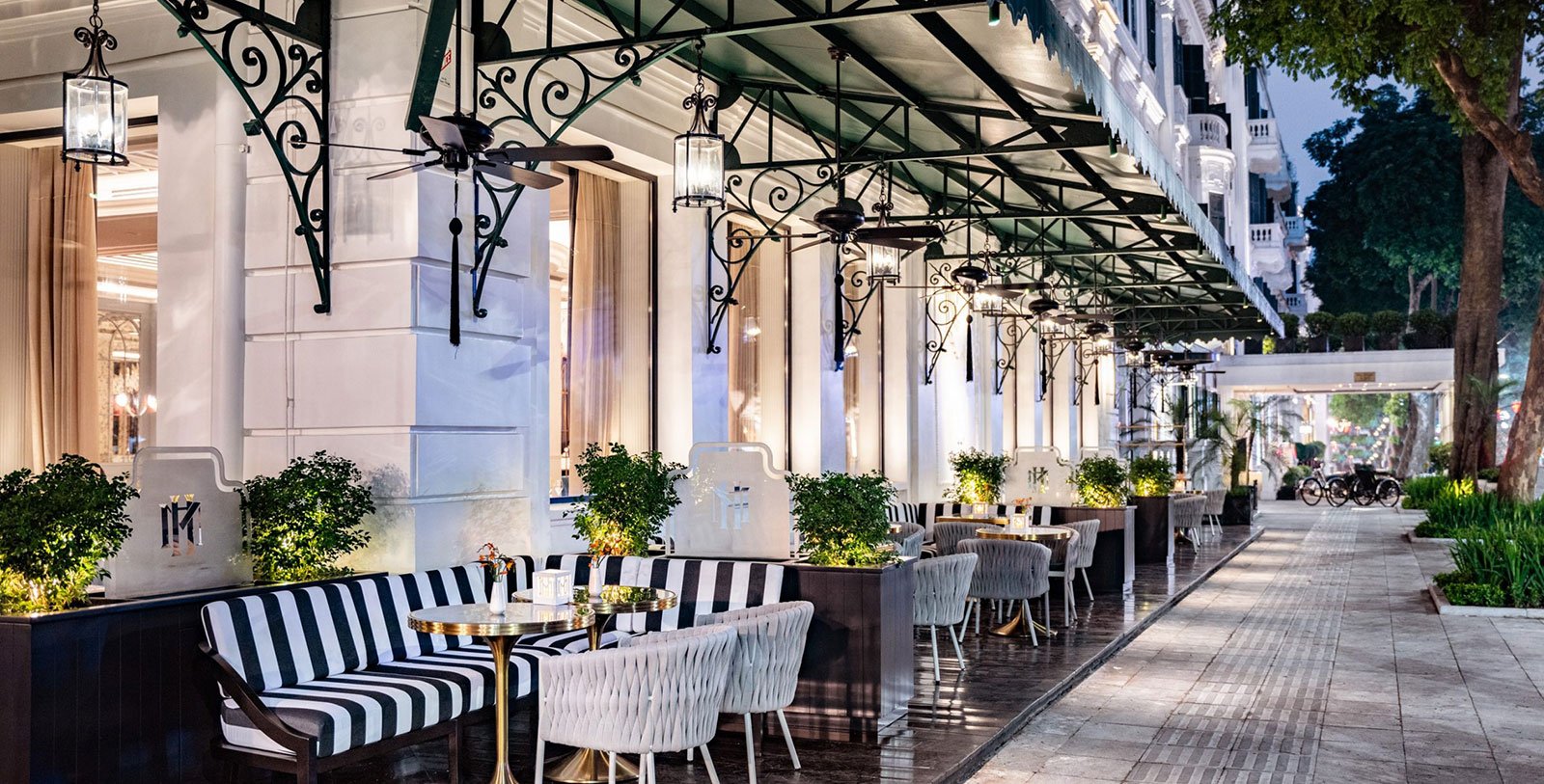 Explore Hanoi's historic French Quarter and its bustling main thoroughfare, Trang Tien.