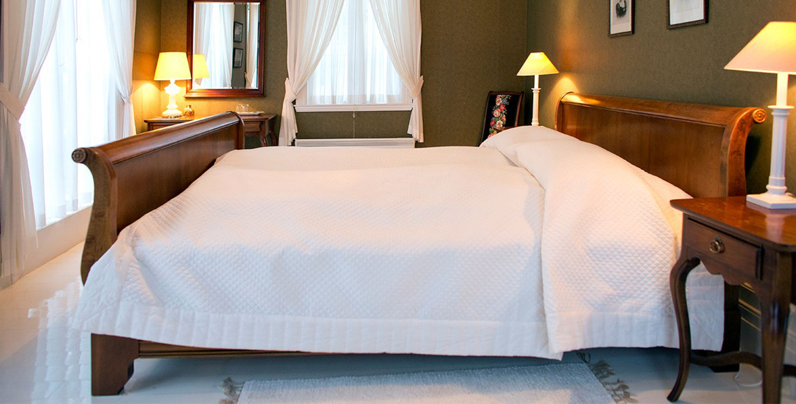 Image of Guestroom Interior Høyevarde Fyrhotell, 1700, Member of Historic Hotels Worldwide, in Havik, Norway, Accommodations