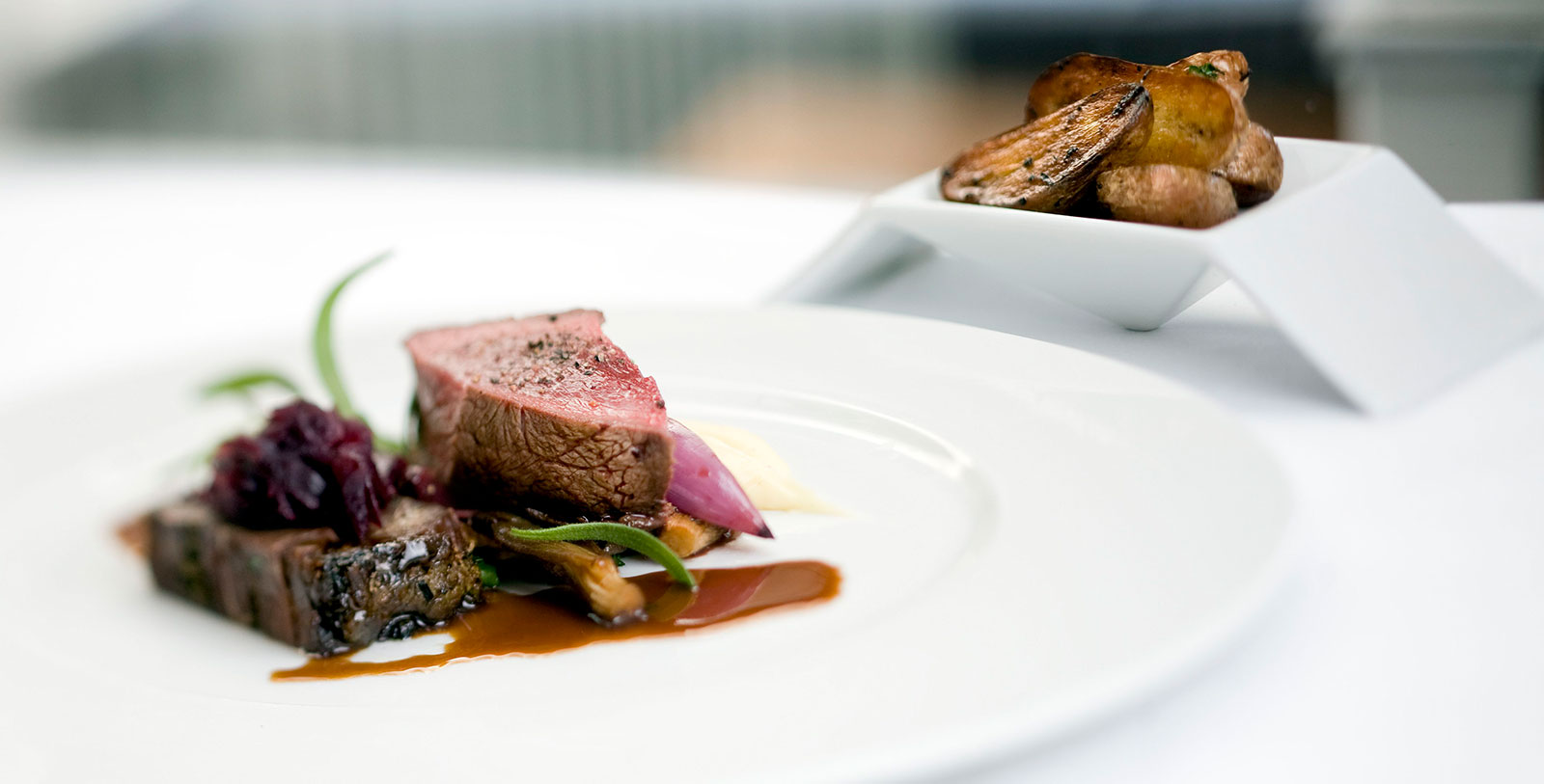 Image of Dining at Lothes Restaurant, Høyevarde Fyrhotell, 1700, Member of Historic Hotels Worldwide, in Havik, Norway, Dining