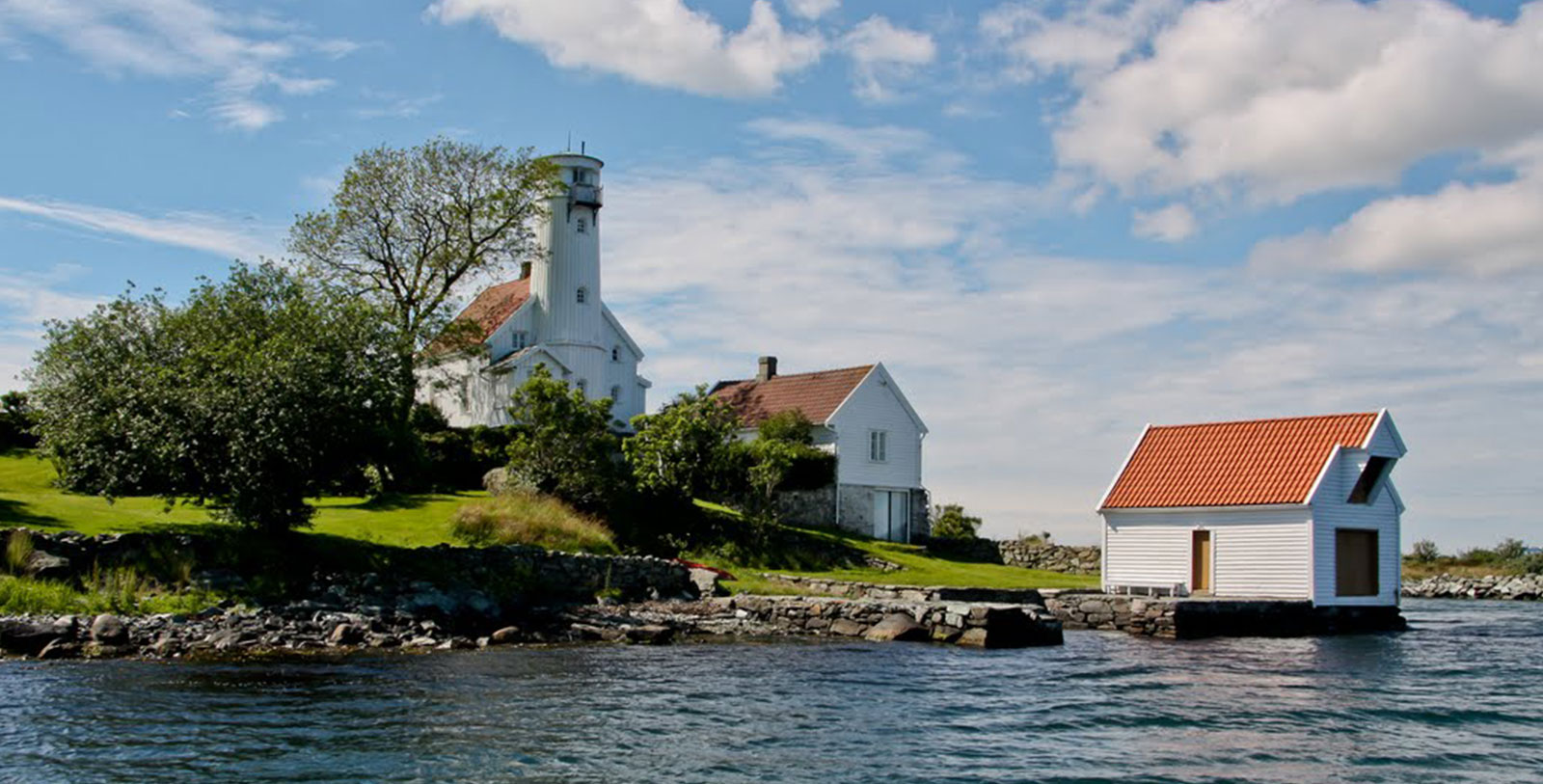 Image of Aerial View of Hotel Høyevarde Fyrhotell, 1700, Member of Historic Hotels Worldwide, in Havik, Norway, Overview