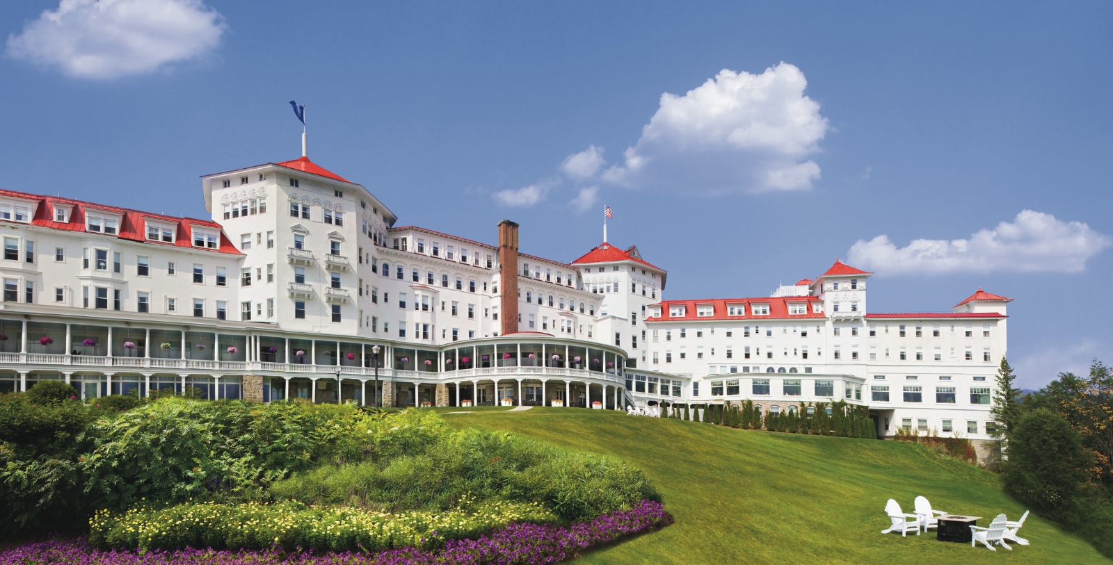 Image of Hotel Exterior, Omni Mount Washington Resort, Bretton Woods, New Hampshire, 1902, Member of Historic Hotels of America, Overview