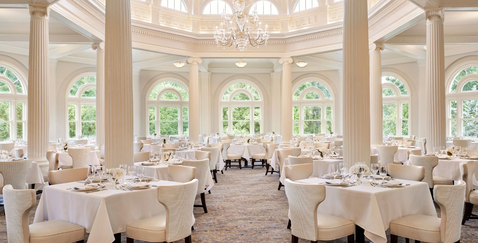 Image of Main Dining Room of The Omni Homestead Resort in Hot Springs, Virginia