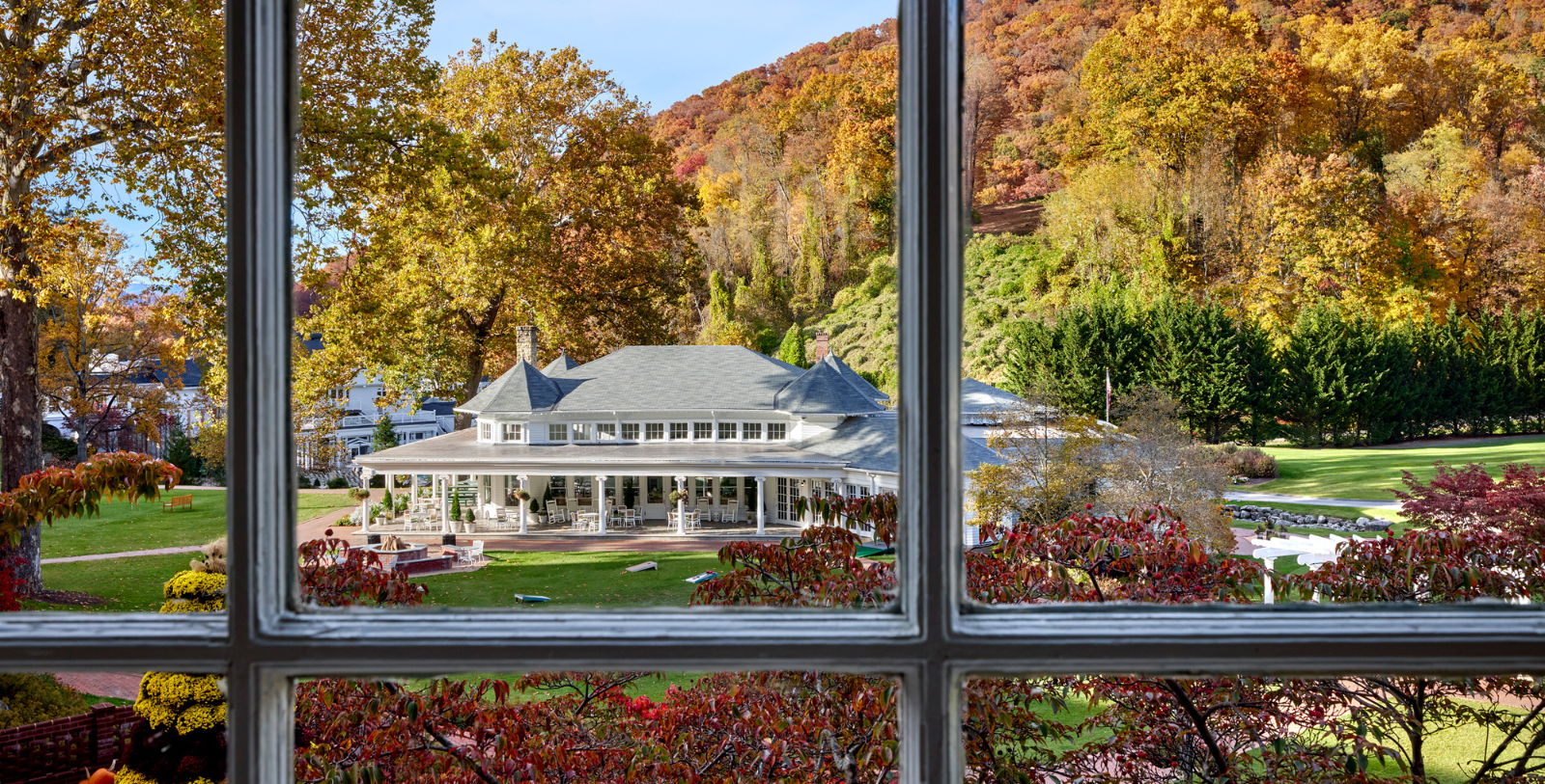 Image of Outdoor Pool at The Omni Homestead Resort, 1766, Member of Historic Hotels of America, in Hot Springs, Virginia, Explore
