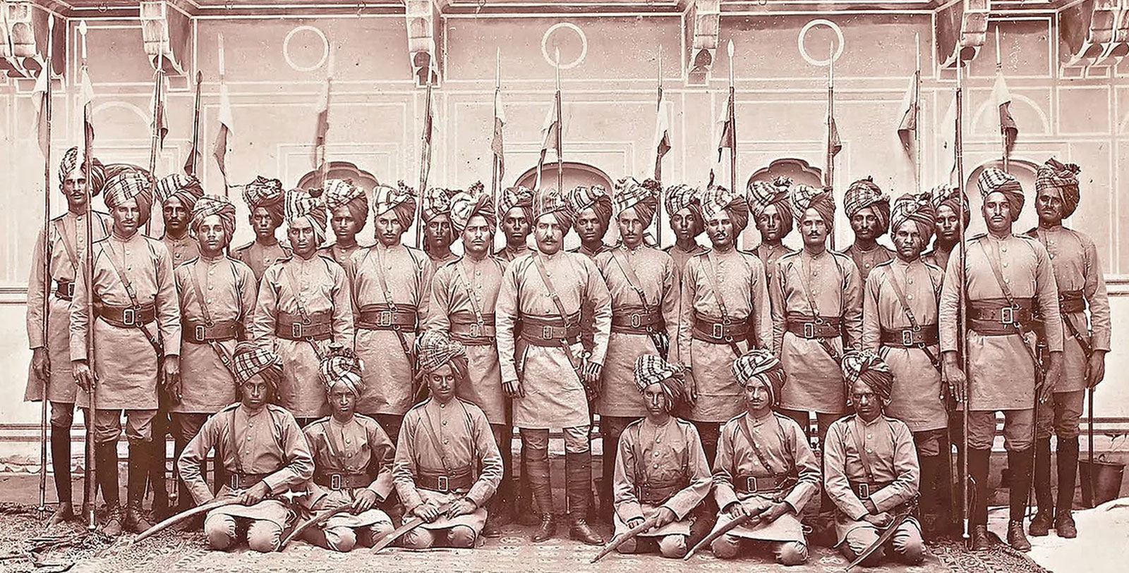 Historic Image of Shekhawat clan, Alsisar Mahal, 1800s, Member of Historic Hotels Worldwide, in Jhunjhunu, India, History