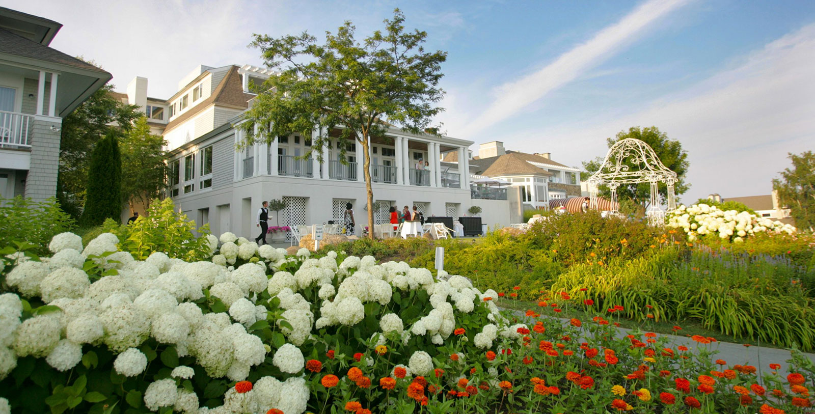 Image of Resort Grounds, Water's Edge Resort and Spa, Westbrook, Connecticut, 1920, Member of Historic Hotels of America, Hot Deals