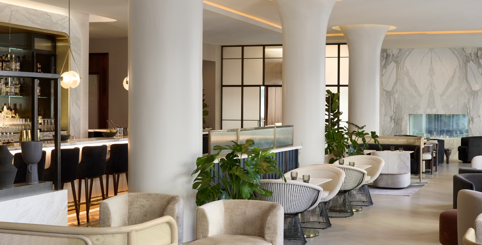 Image of Dining at InterContinental Indianapolis (1926), a Member of Historic Hotels of America in Indianapolis, Indiana. 