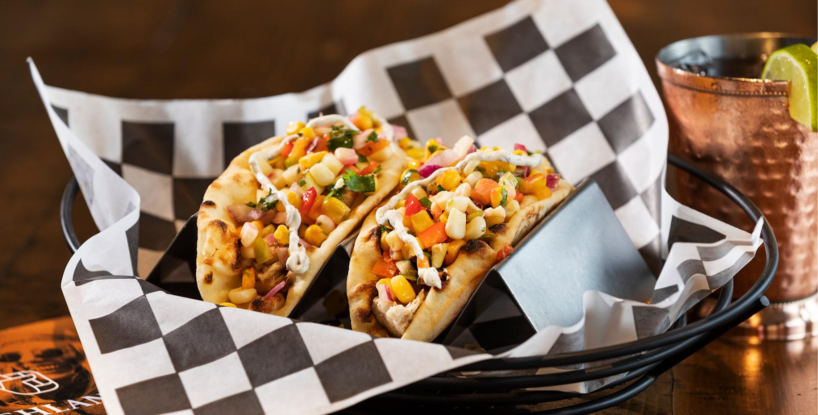 Devour a shrimp po’boy at Hudson’s Southside Tap, the local neighborhood restaurant with seasonal favorites and over 30 craft beers on tap.