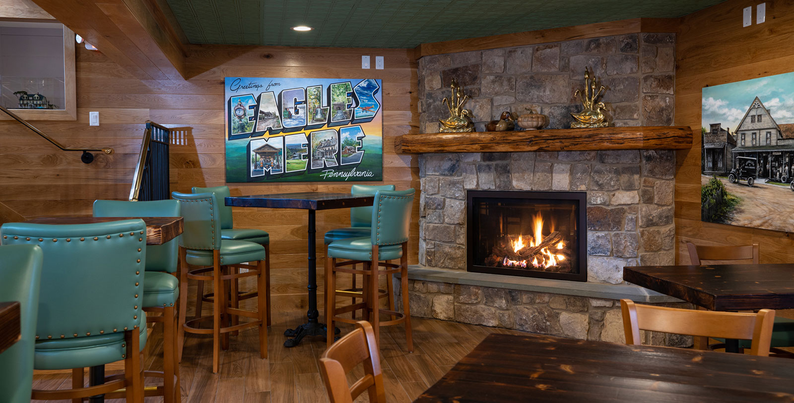 Experience the heritage of Eagles Mere at the Eagles Mere Museum.