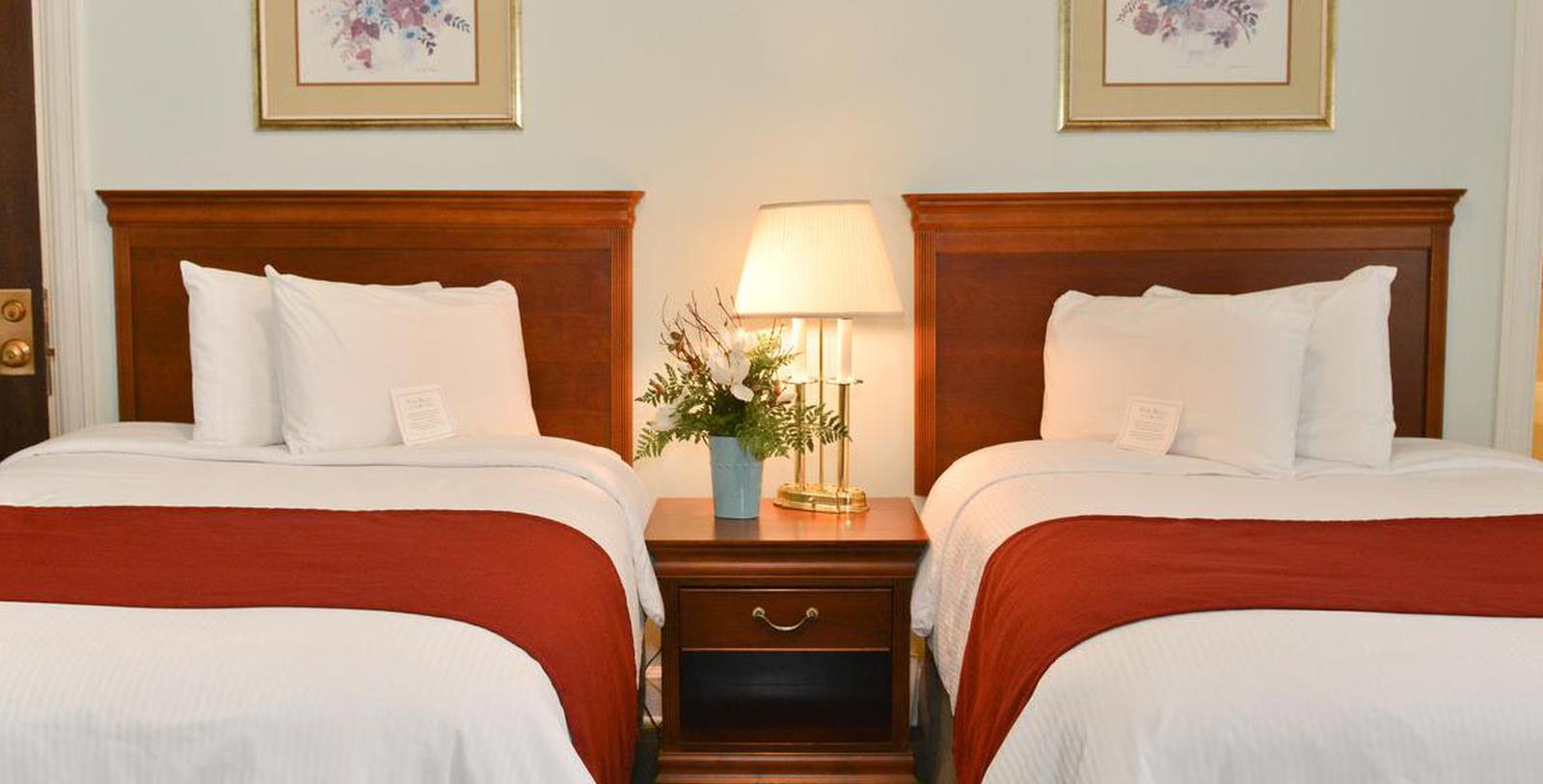 Image of Guestroom Interior at Penn Wells Hotel, 1869, Member of Historic Hotels of America, in Wellsboro, Pennslyvania, Accommodations