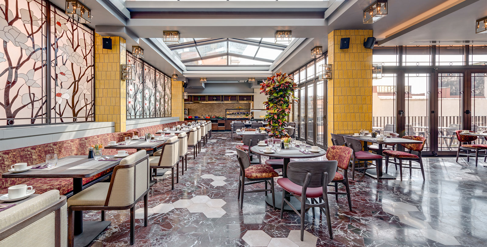 Image of Dining Room at Mesai Karaköy, The Galata Istanbul Hotel - MGallery, 1720, a Member of Historic Hotels Worldwide, Istanbul, Turkey, Dining