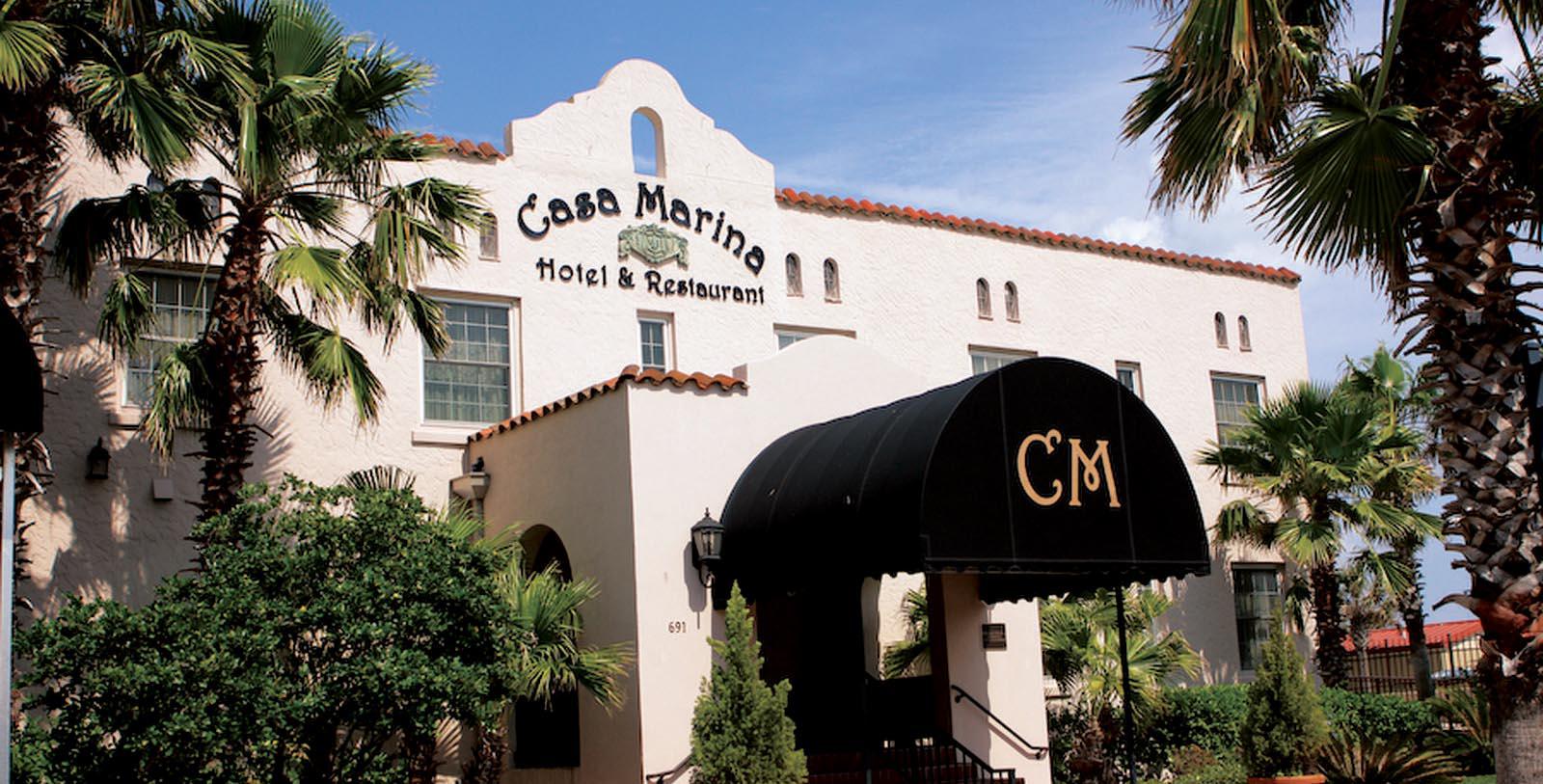 Image of Hotel Exterior at Casa Marina Hotel and Restaurant, 1925, Member of Historic Hotels of America, in Jacksonville, Florida, Special Offers, Discounted Rates, Families, Romantic Escape, Honeymoons, Anniversaries, Reunions