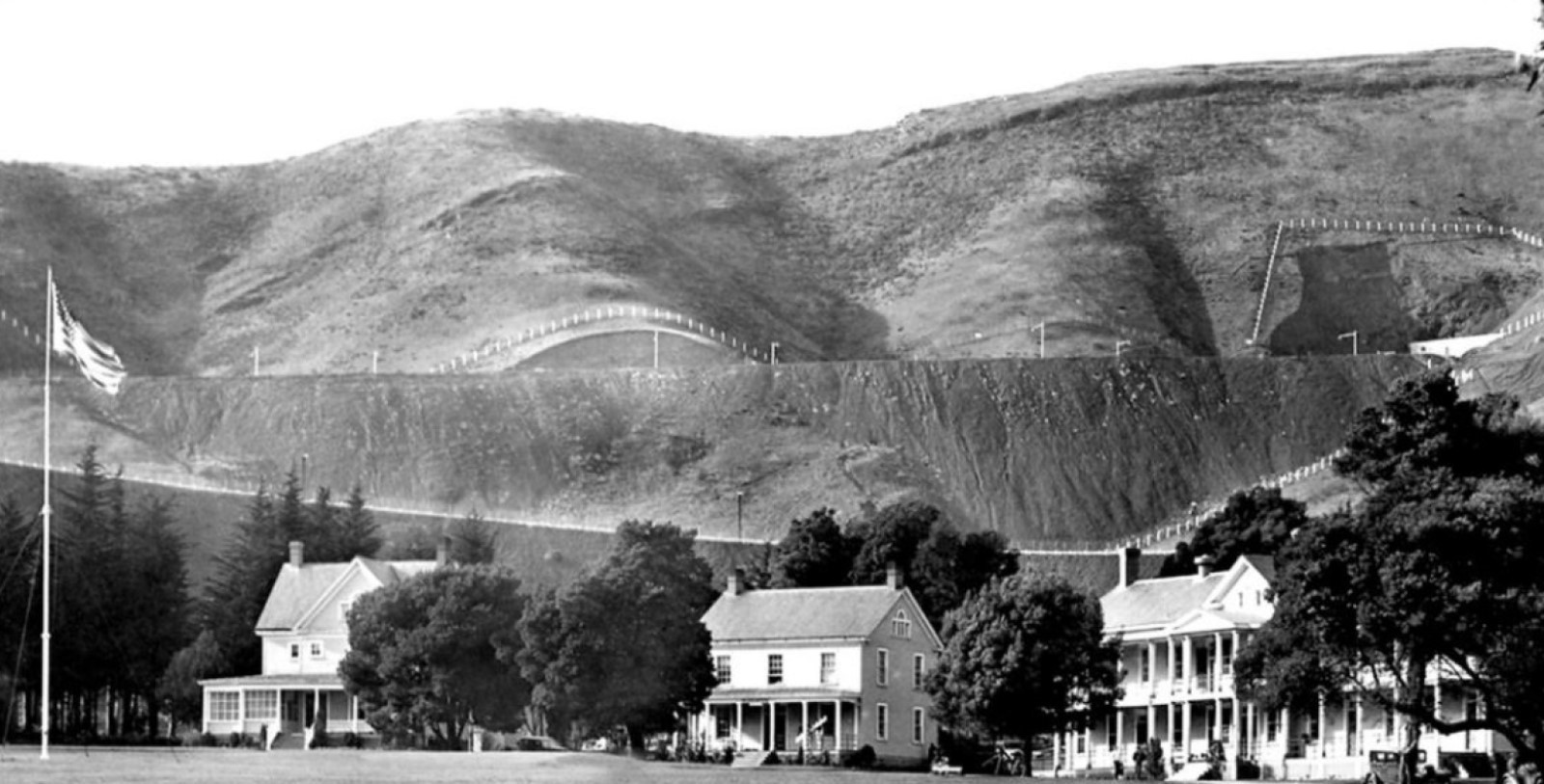Discover the Colonial Revival-style architecture of Cavallo Point, which is set on 45 acres of national park land at the foot of the Golden Gate Bridge.