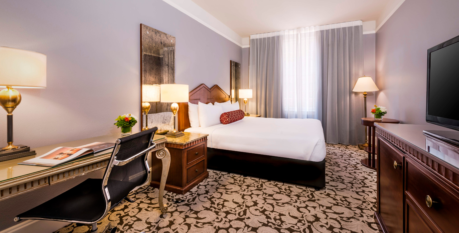 Image of Deluxe King Room at The Biltmore Los Angeles, 1923, a Member of Historic Hotels of America since 2023 in Los Angeles, California