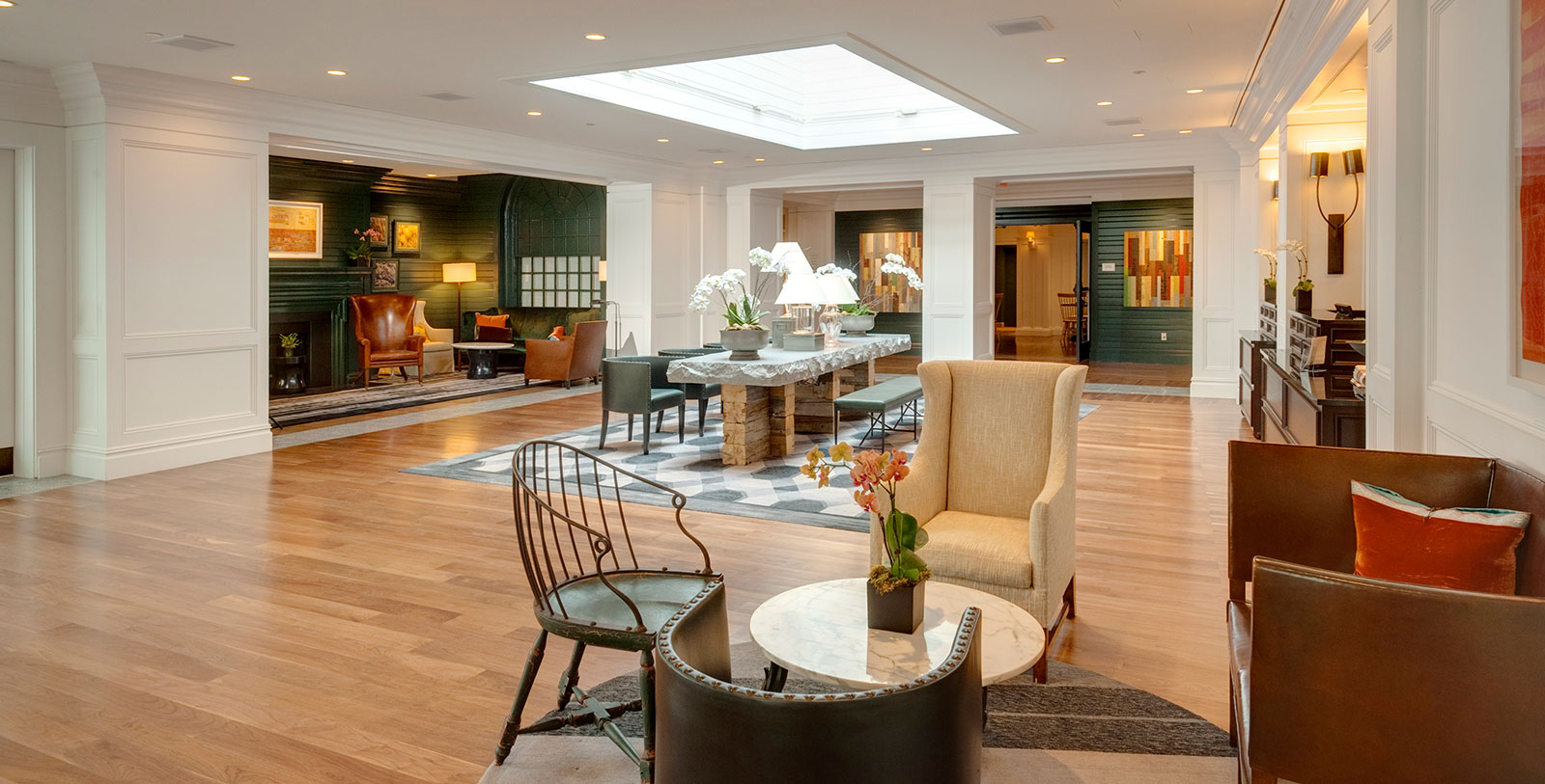 Step outside the hotel lobby and venture onto the Appalachian Trail.