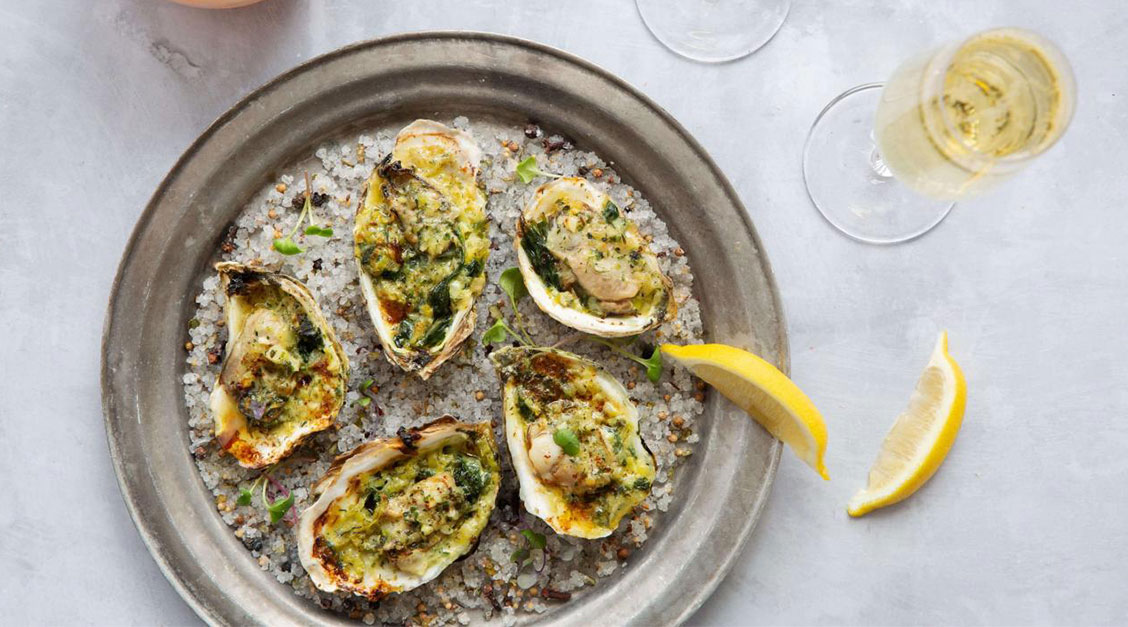 Oysters Rockefeller