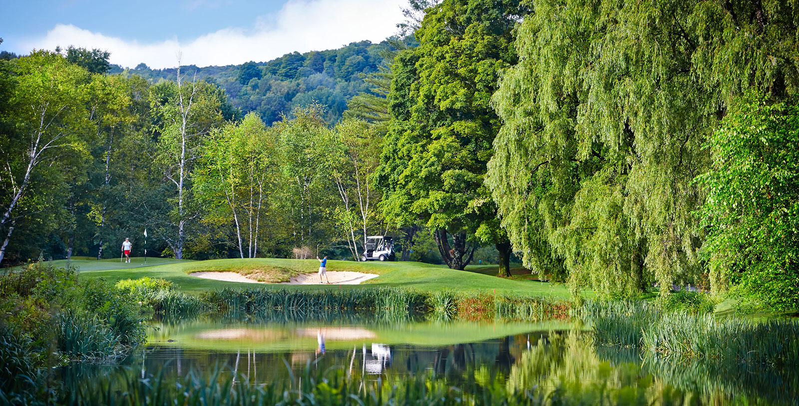 Explore the Woodstock Country Club, home to the resort's renowned 18-hole golf course.
