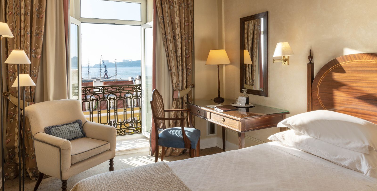 Image of bairro guestroom at As Janelas Verdes, 18th century, a member of Historic Hotels Worldwide in Lisbon, Portugal