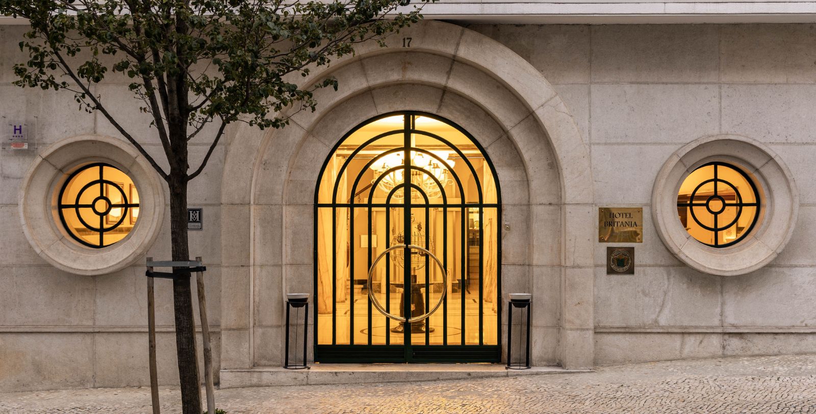 Image of Hotel Exterior of Hotel Britania Art Deco, 1944, a member of Historic Hotels Worldwide in Lisbon, Portugal