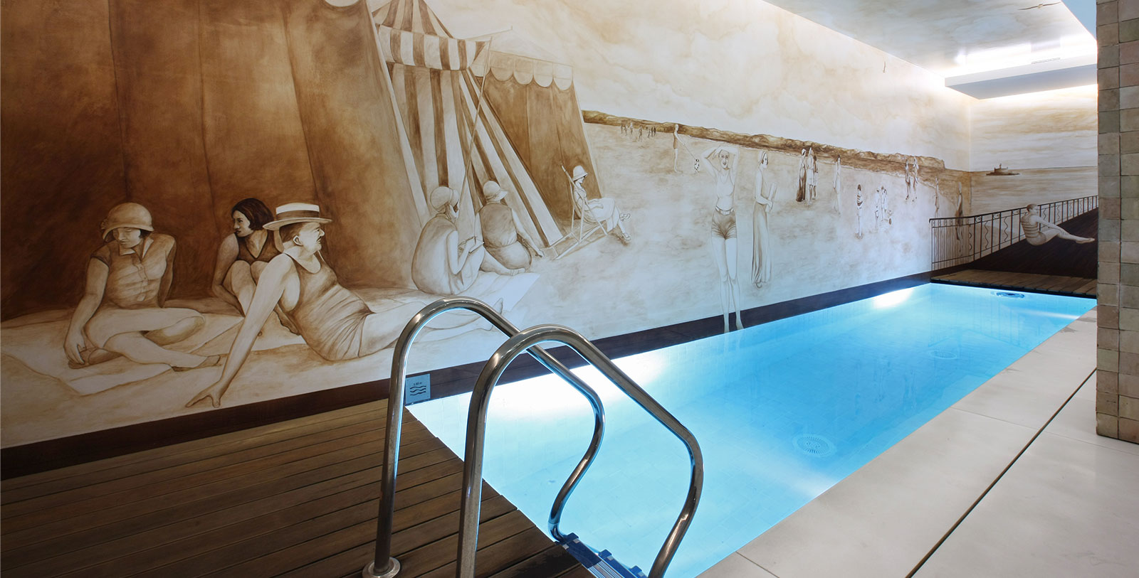 Image of the pool at Heritage Avenida Liberdade, 18th Century, a member of Historic Hotels Worldwide in Lisbon, Portugal