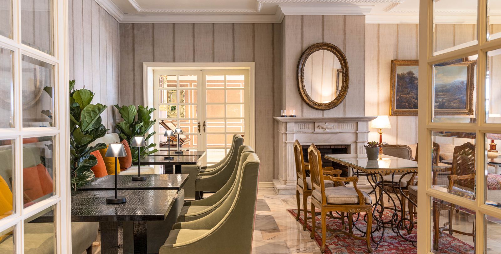 Image of the Café Plaza at Hotel Lisboa Plaza, 1954, a member of Historic Hotels Worldwide, Lisbon, Portugal