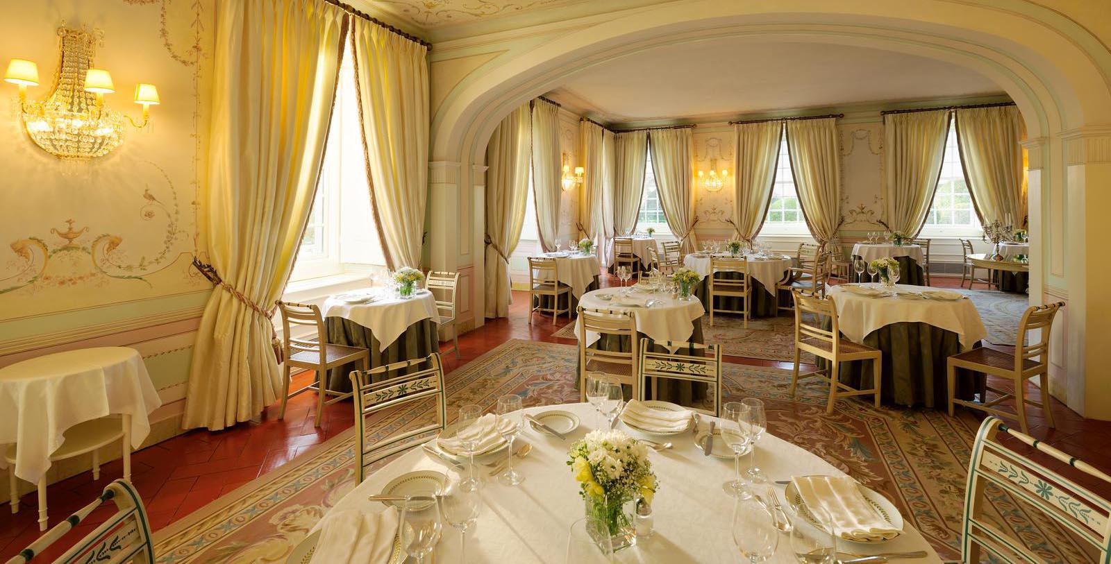 Taste authentic Portuguese cuisine at the Restaurant Monserrate, the signature restaurant of the Tivoli Palácio de Seteais.