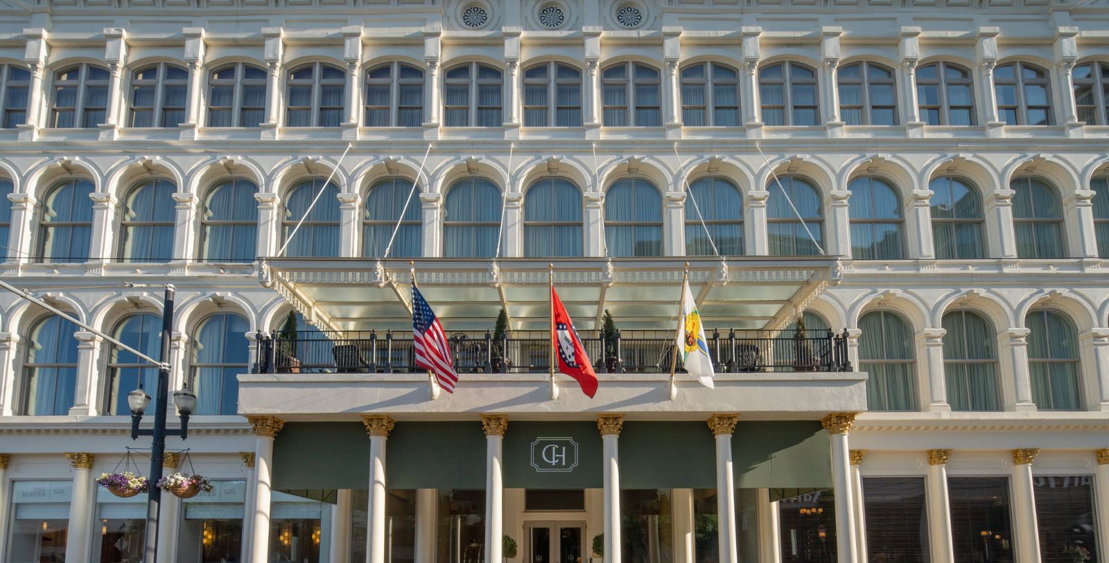 Image of Hotel Exterior at Capital Hotel, 1873, Member of Historic Hotels of America, in Little Rock, Arkansas, Special Offers, Discounted Rates, Families, Romantic Escape, Honeymoons, Anniversaries, Reunions