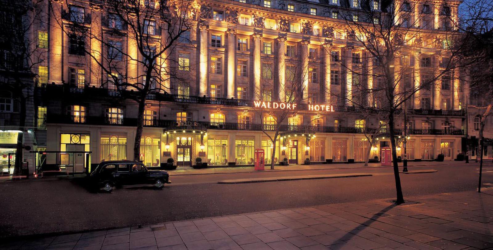 Image of Hotel Façade The Waldorf Hilton, London, 1908, Member of Historic Hotels Worldwide, in London, England, United Kingdom, Special Offers, Discounted Rates, Families, Romantic Escape, Honeymoons, Anniversaries, Reunions