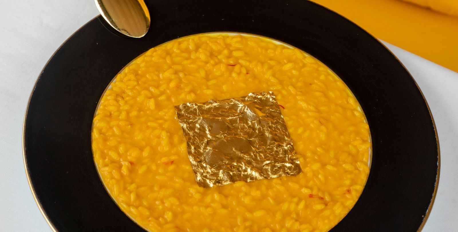 Taste one of Lombardy’s classic dishes, the Risotto alla Milanese.