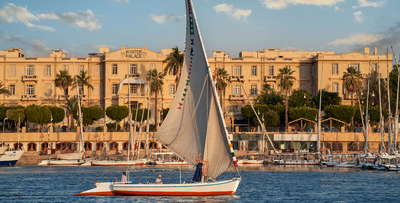 Image of Private Dining in Courtyard at Sofitel Winter Palace Luxor, 1886, Member of Historic Hotels Worldwide, in Luxor, Egypt, Experience