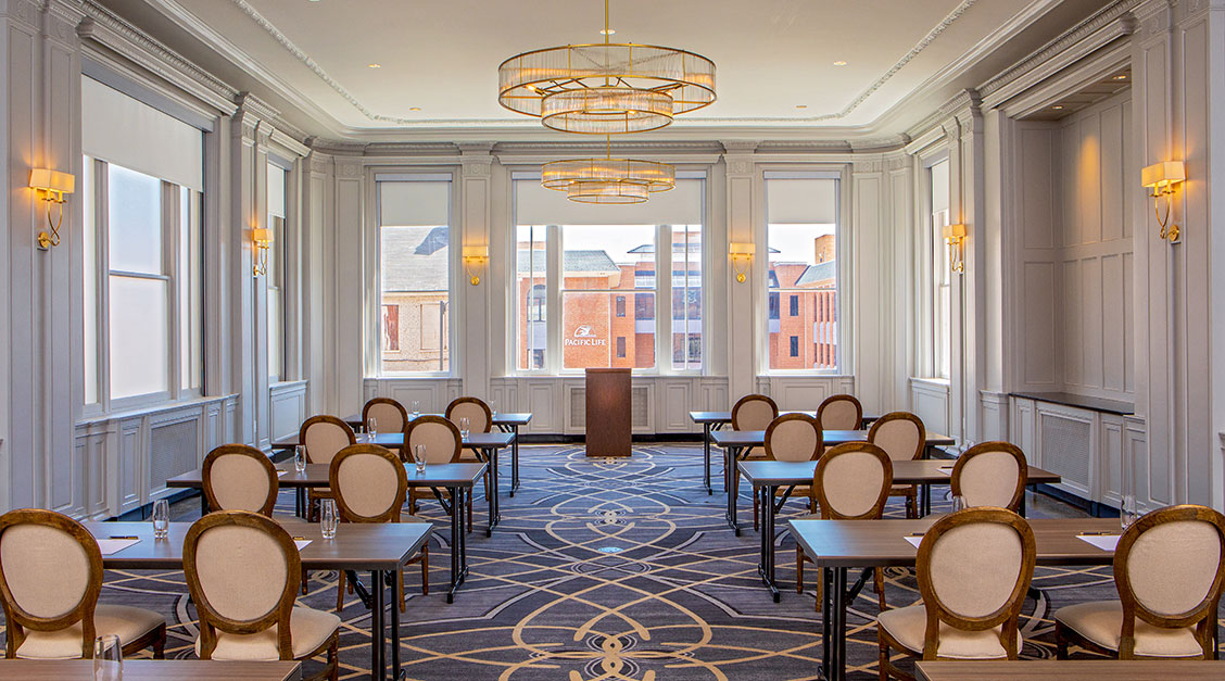 Image of Terrace at the Skyline Grill at The Virginian Lynchburg, Curio Collection by Hilton, 1913, Member of Historic Hotels of America, in Lynchburg, Virginia, Special Occasions