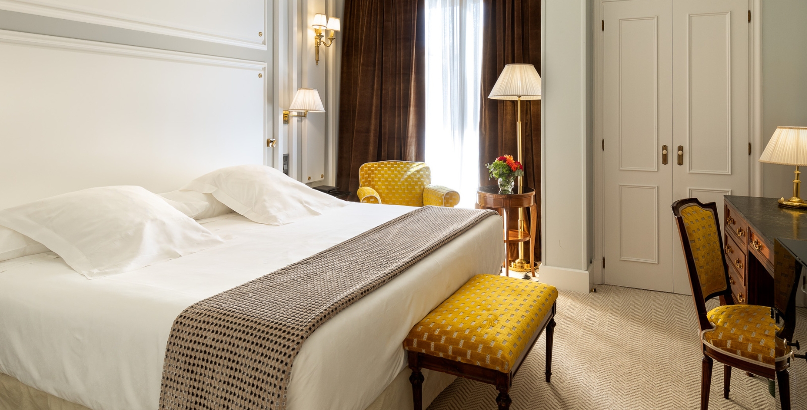 Image of Hotel Exterior of Wellington Hotel & Spa Madrid, (1952), a Member of Historic Hotels Worldwide in Madrid, Spain.