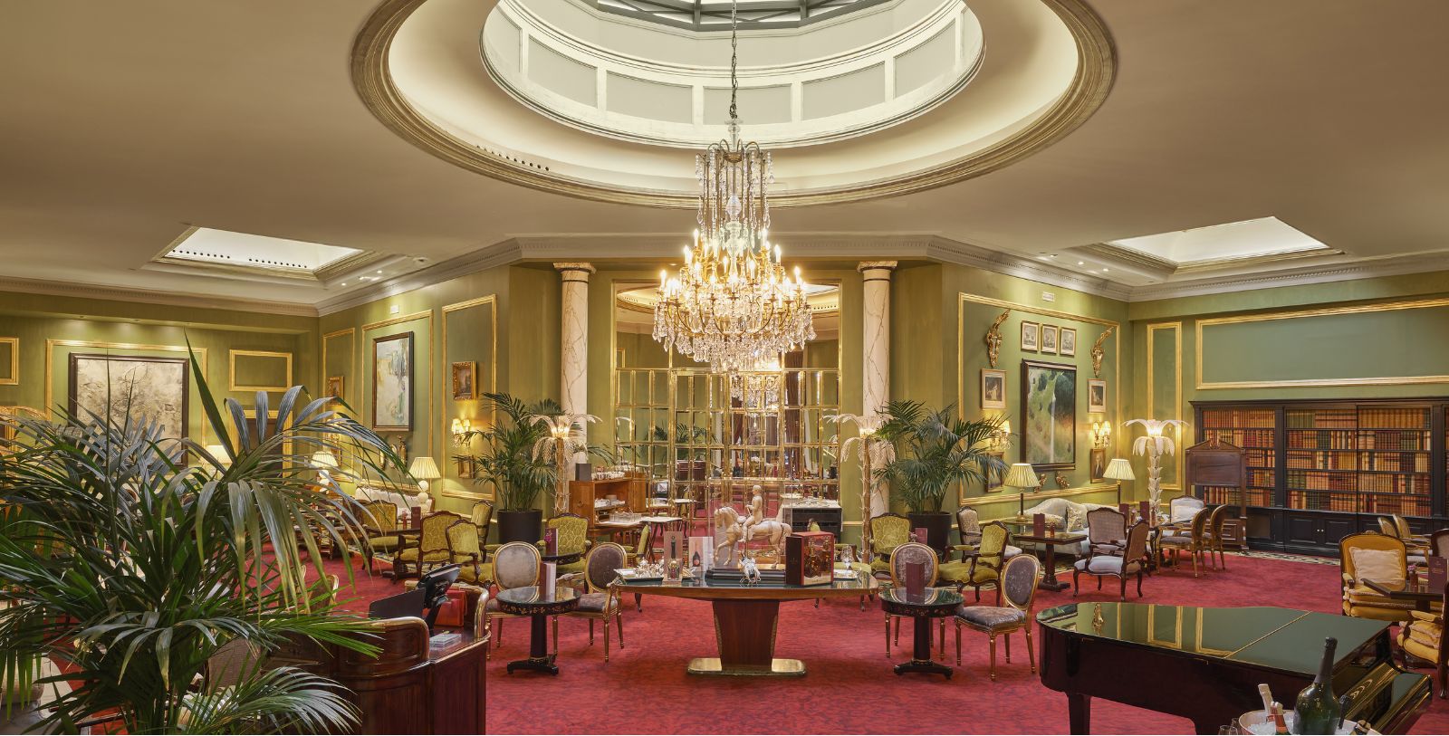 Image of Wellington Hall at Wellington Hotel & Spa Madrid, (1952), a Member of Historic Hotels Worldwide in Madrid, Spain.