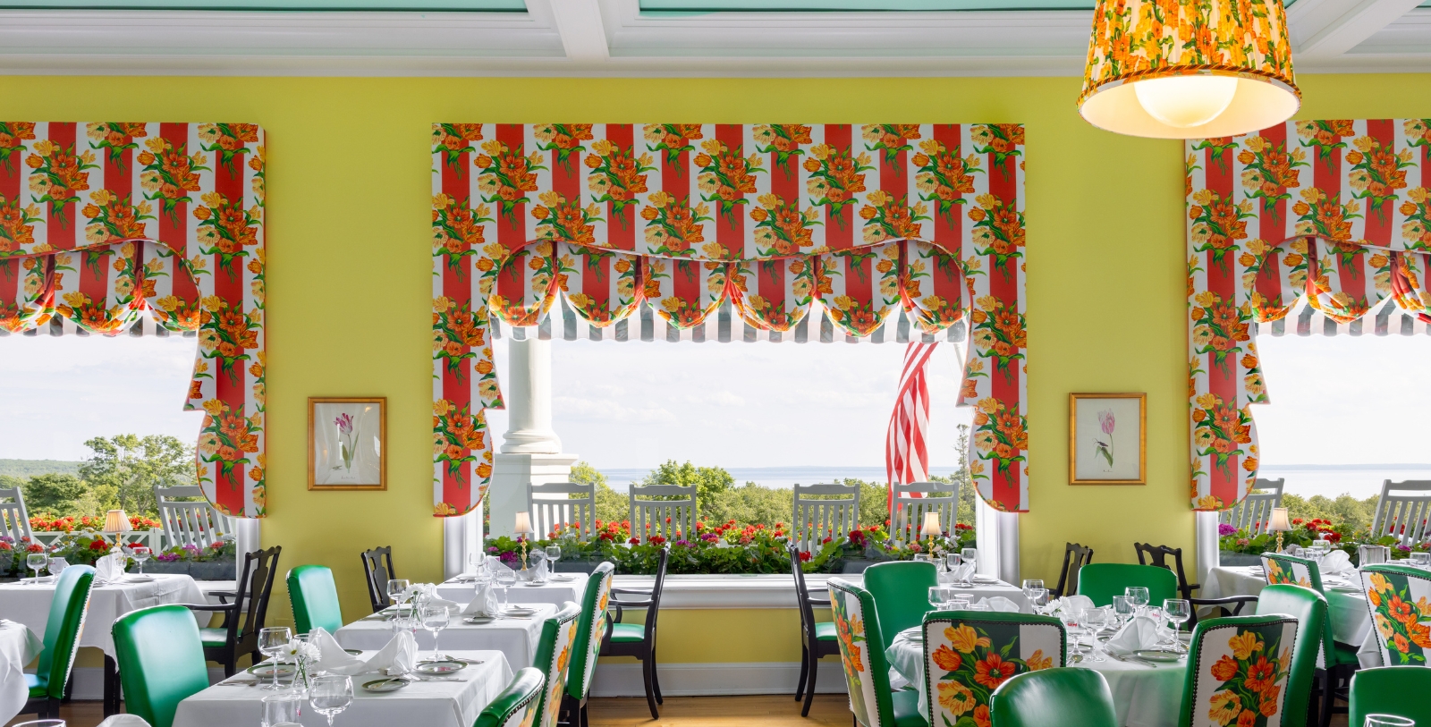 Image of Main Dining Room, Grand Hotel Mackinac Island,1887, Member of Historic Hotels of America, Mackinac Island, Michigan, Dining