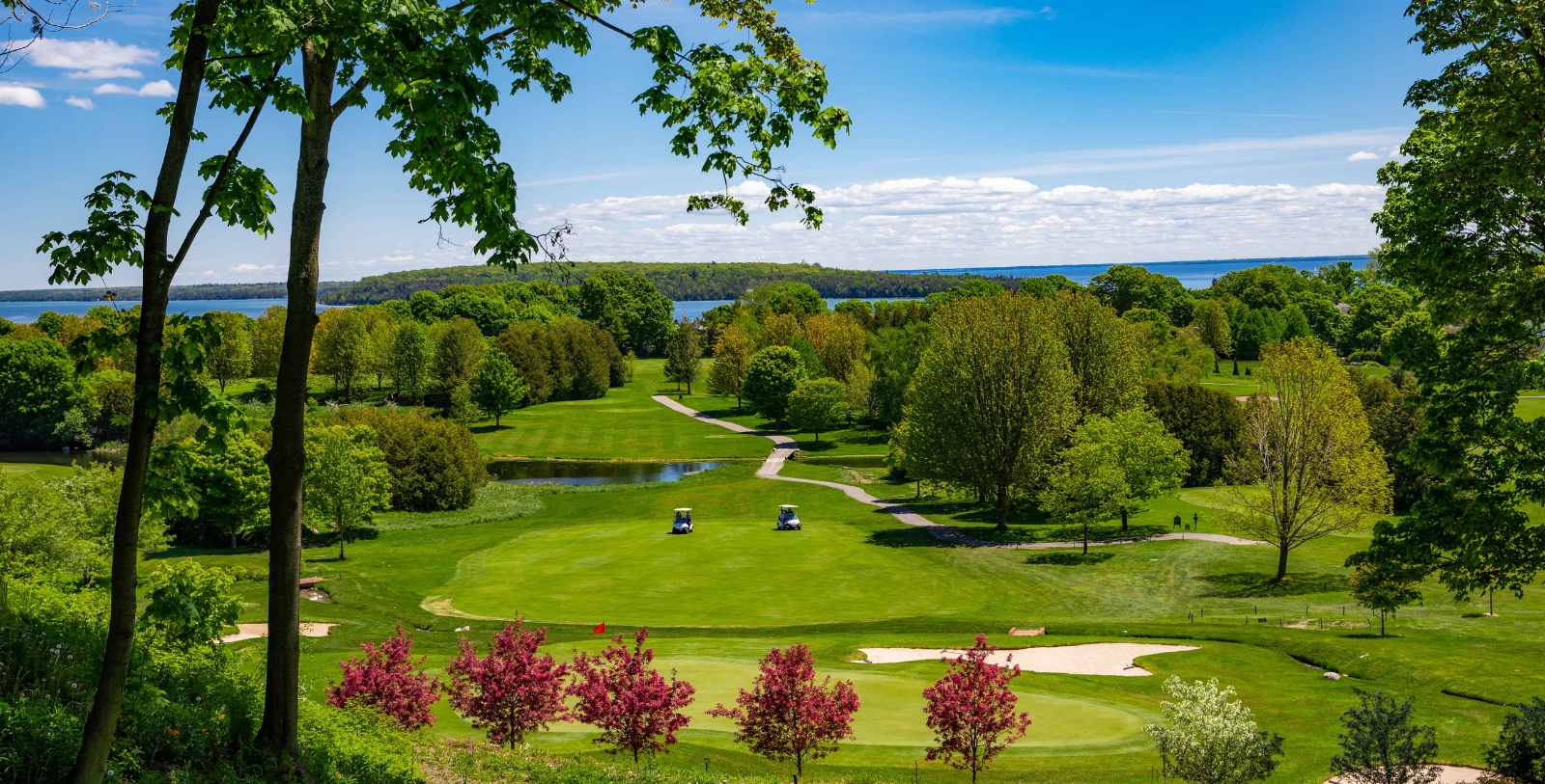 Historic Image of The Jewel Golf Course at the Grand Hotel, Mackinac Island, Michigan, Golf.