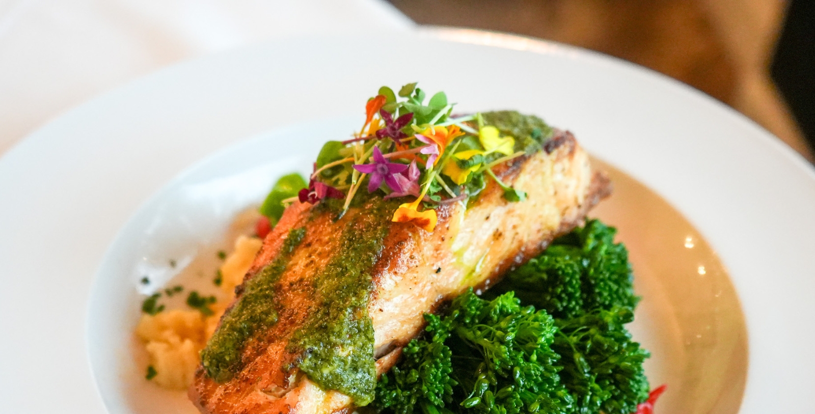 Meal at Mission Resort + Club, a member of Historic Hotels of America since 2023, Florida