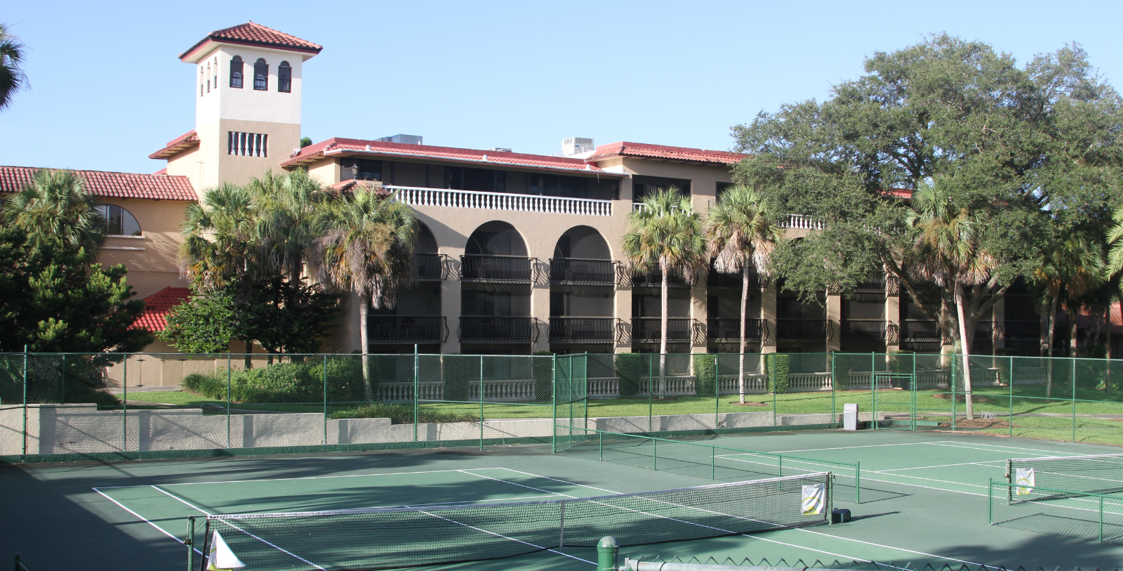 Experience the various activities available at Mission Resort + Club, like golfing, fishing, boating, cycling, hiking, swimming, and relaxing at the spa.