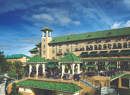 Image of Entrance The Hotel Hershey®, 1933, Member of Historic Hotels of America, in Hershey, Pennsylvania, Special Offers, Discounted Rates, Families, Romantic Escape, Honeymoons, Anniversaries, Reunions