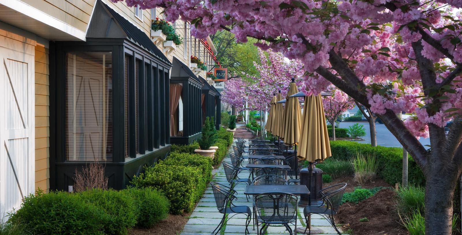 Image of Outdoor Dining Area The Inn at Leola Village, Est. 1867, 1867, Member of Historic Hotels of America, in Leola, Pennsylvania, Hot Deals