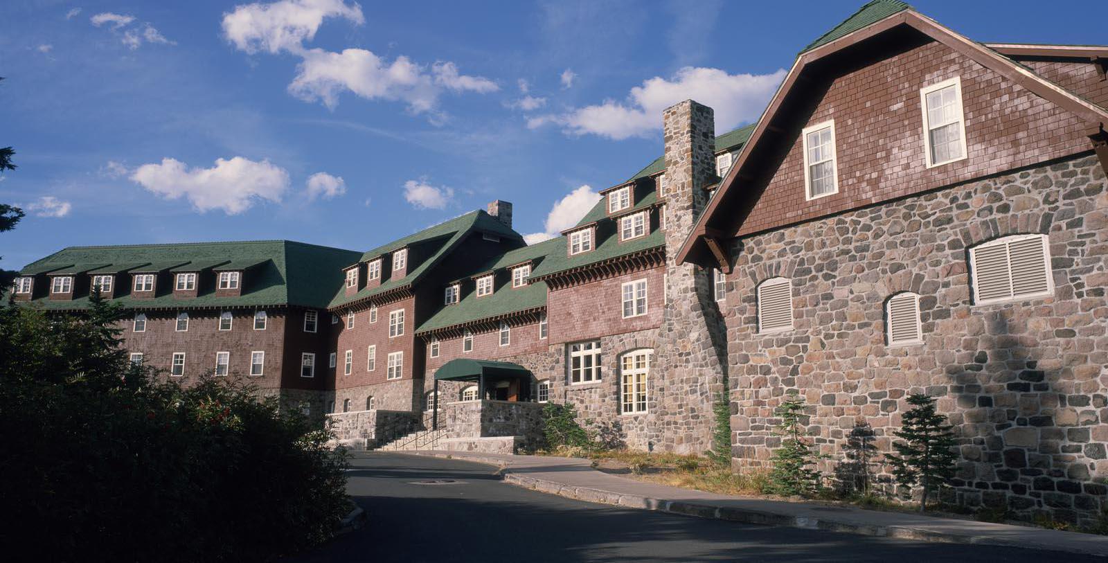 Image of hotel exterior at Crater Lake Lodge, 1915, Member of Historic Hotels of America, White City, Oregon, Hot Deals